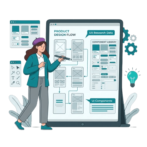 Product design (UI/UX)