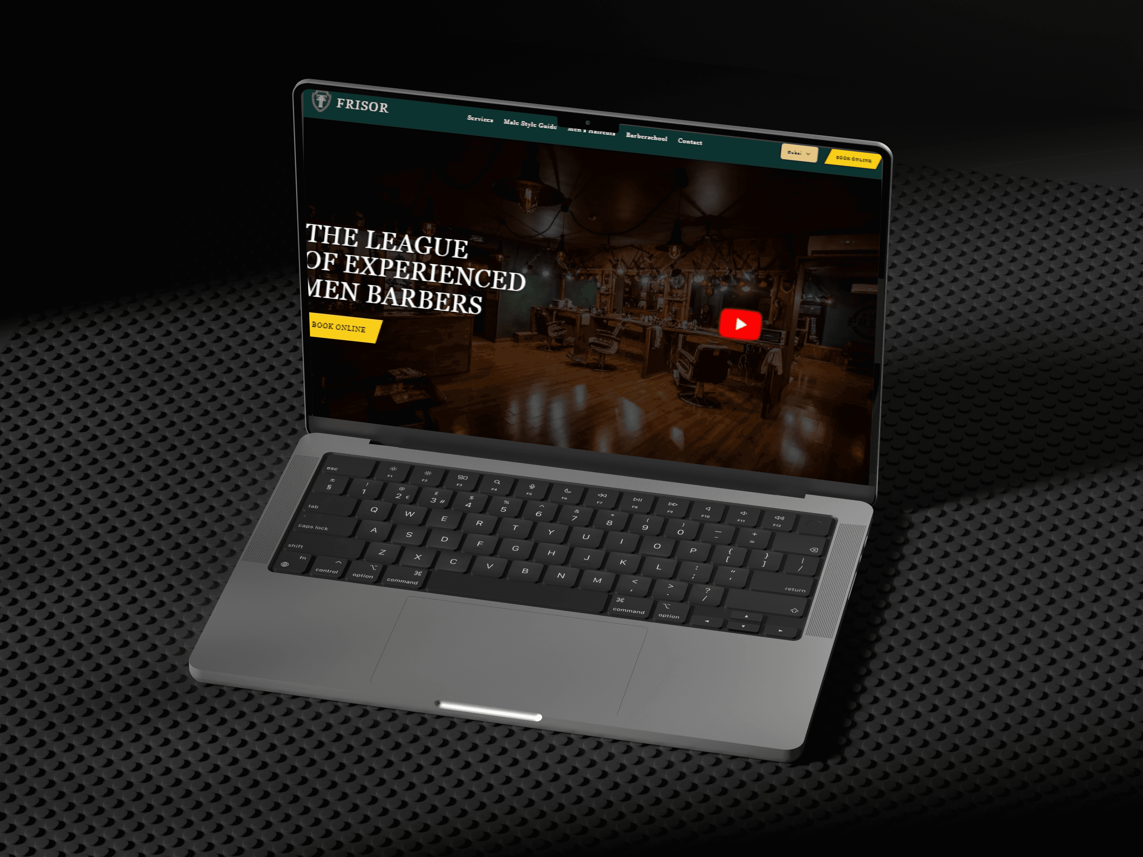 Enterprise CRM Solutions - laptop view